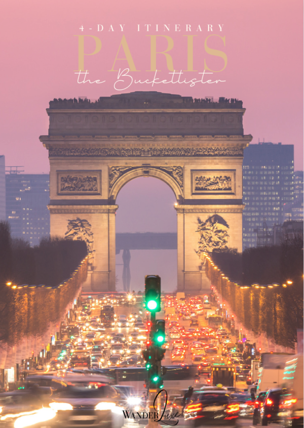 Paris Itinerary - The Bucketlister