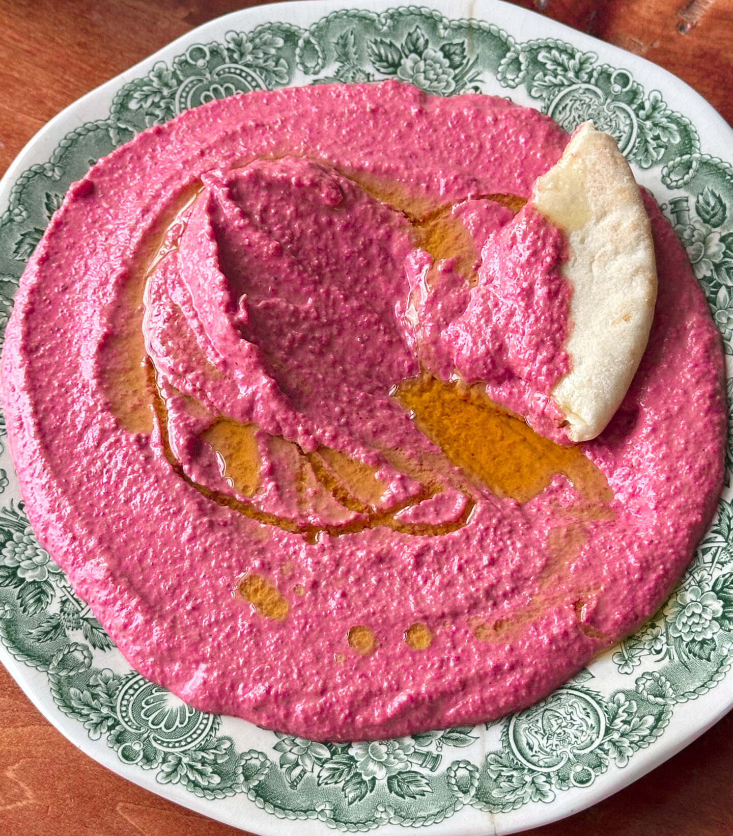 pink hummus recipe beet root hummus