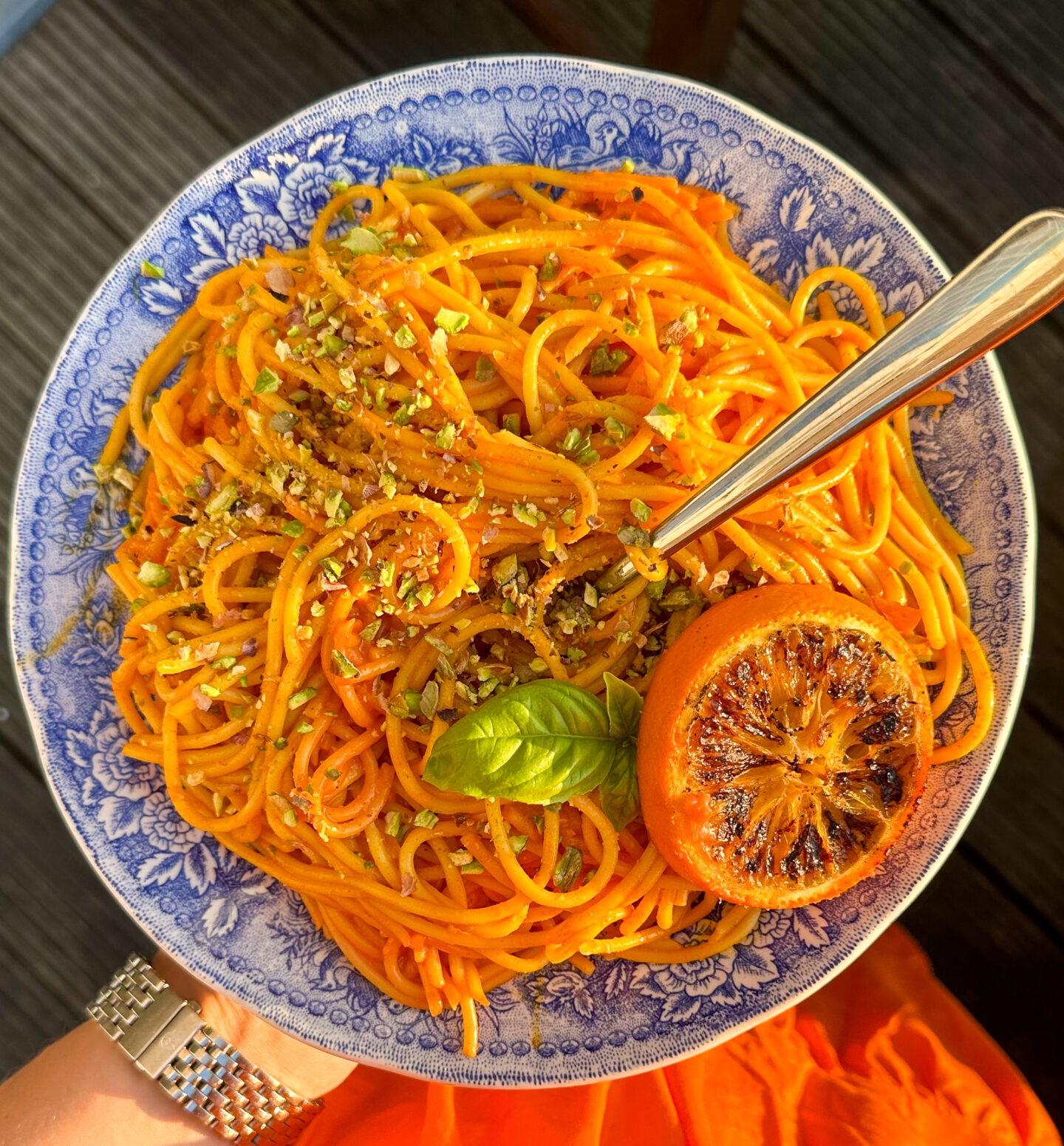 aperol spritz pasta